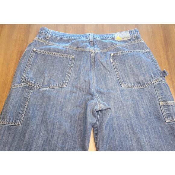 Vintage Levi’s Silver Tab Jeans Men’s 38x34 Carpenter Fit Blue Denim EUC - Picture 5 of 11